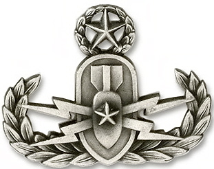 Badge And Pins EOD Master